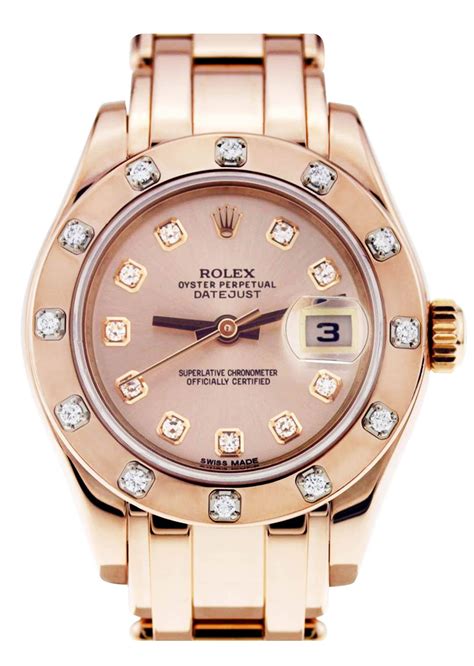 pink gold rolex